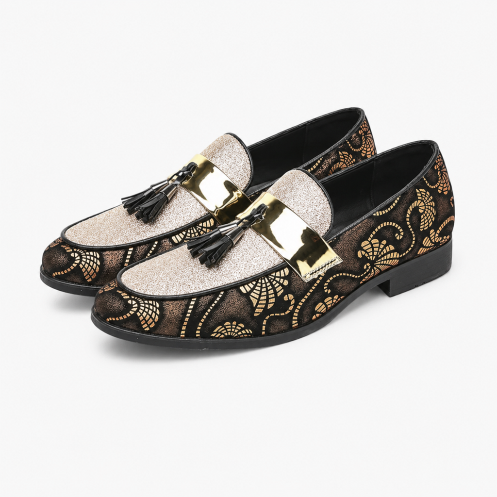 Chic Men's Patent Loafers