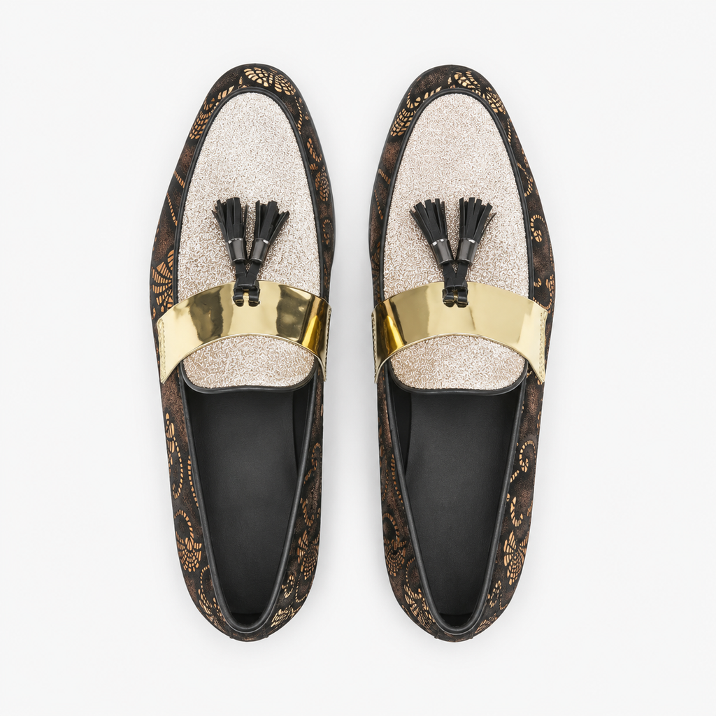 Chic Men's Patent Loafers