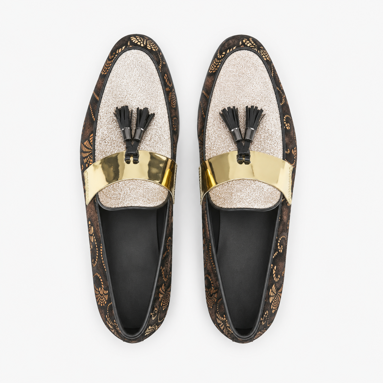 Chic Men's Patent Loafers