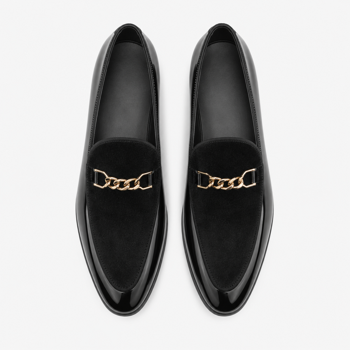 Men's Patent Loafers – Fine Toe
