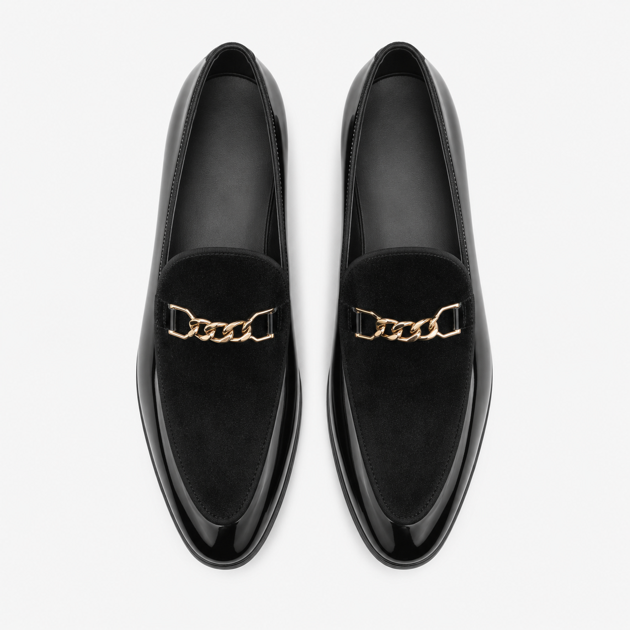 Men's Patent Loafers – Fine Toe