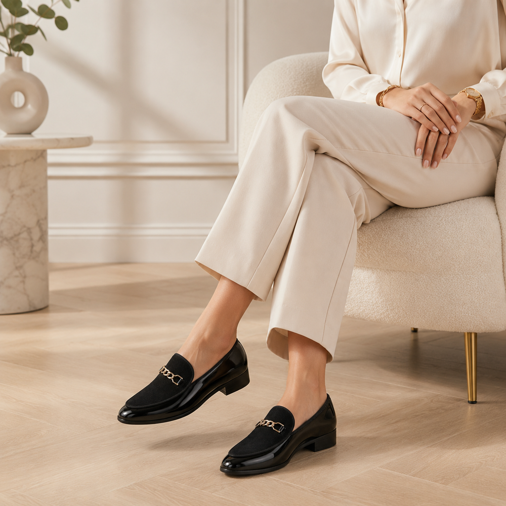 Men's Patent Loafers – Fine Toe