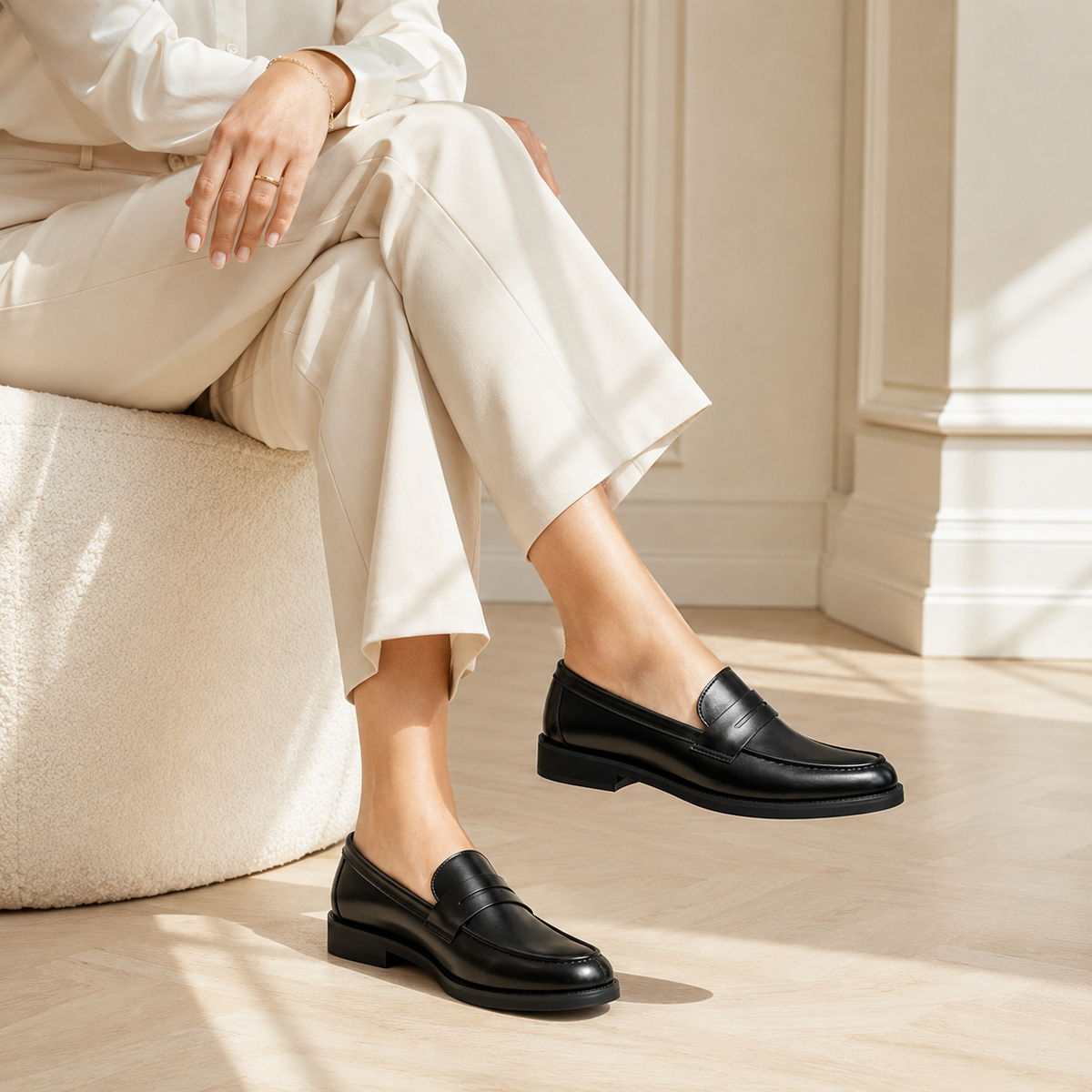 Classic Men's Patent Loafers