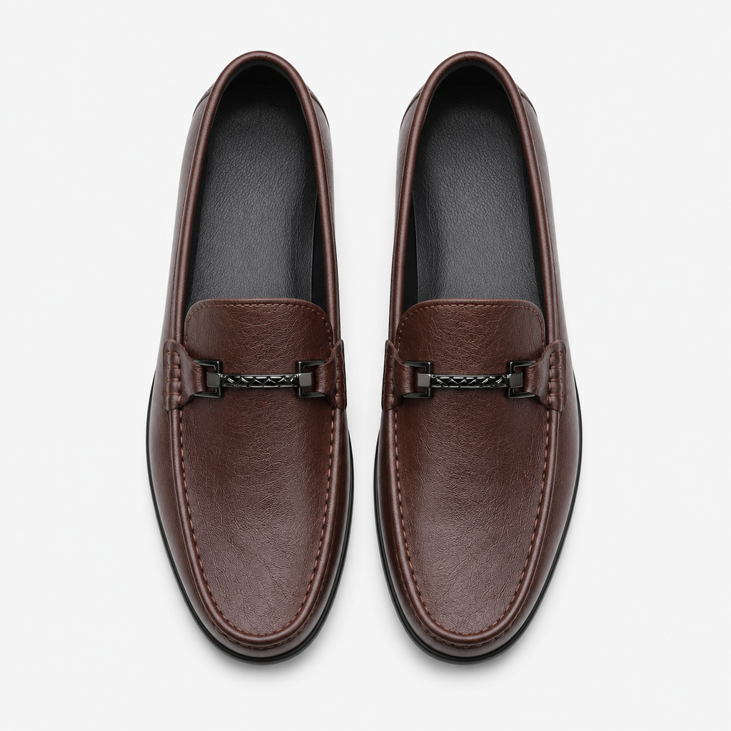 Men's Patent Loafers Without Laces