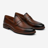 Men's Shiny Patent Loafers