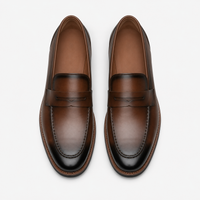 Men's Shiny Patent Loafers