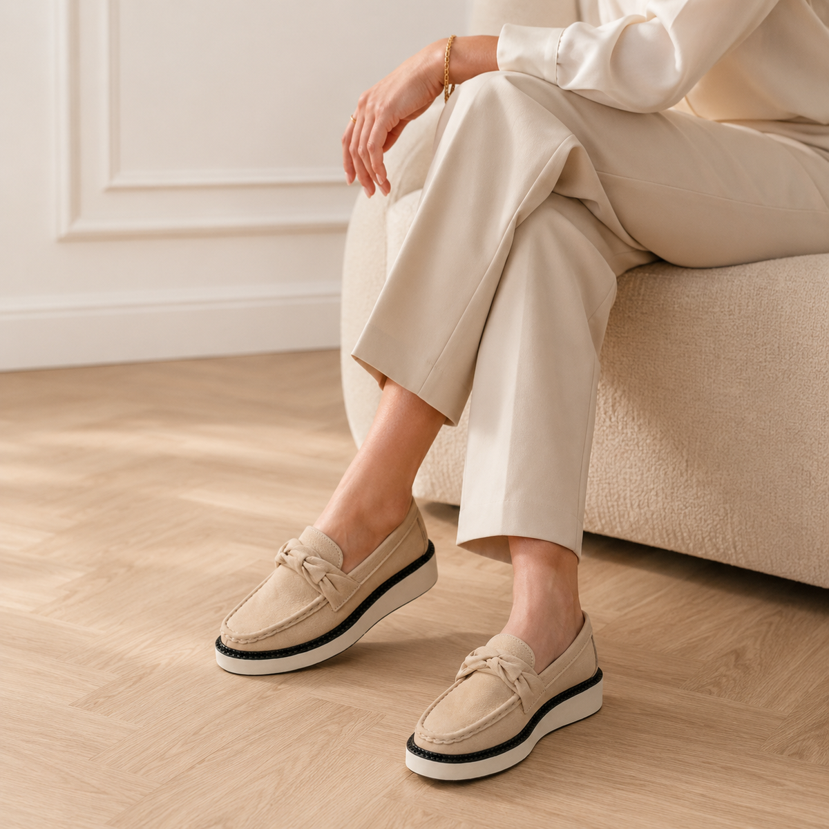 Chic Women's Platform Loafers