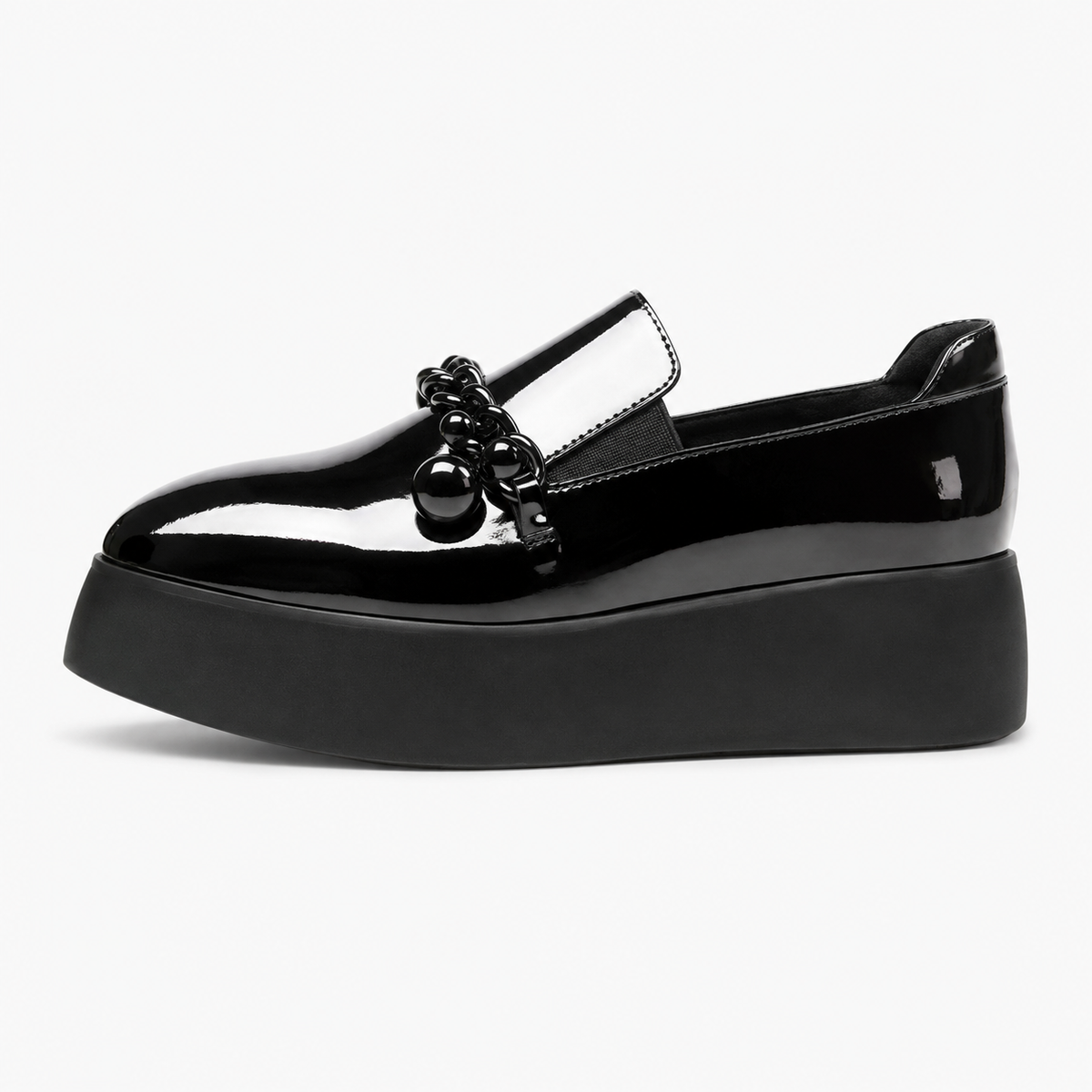 Women's Round-Toe Platform Loafers