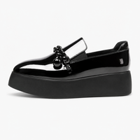 Women's Round-Toe Platform Loafers