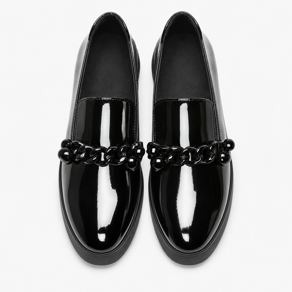 Women's Round-Toe Platform Loafers