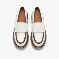 Boys' Navy Blue Leather Loafers