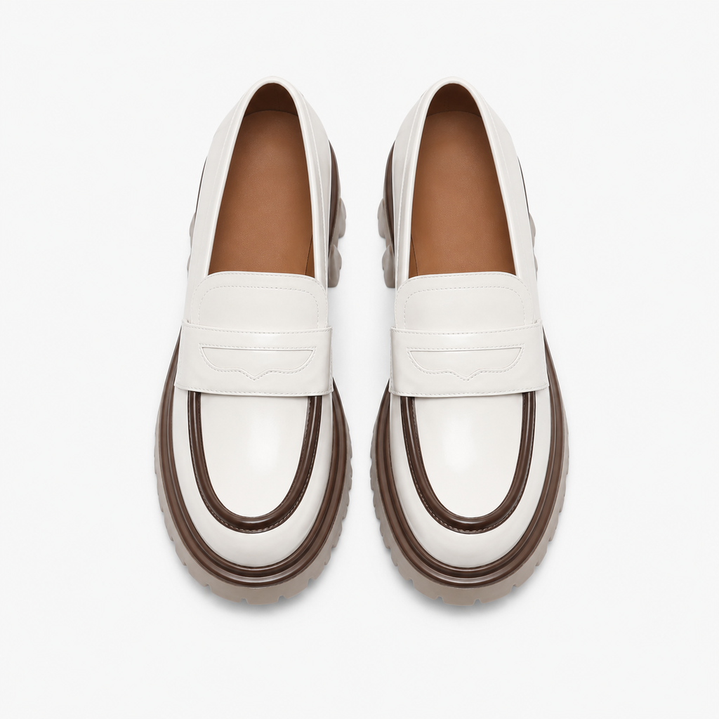 Women's Patent Platform Loafers