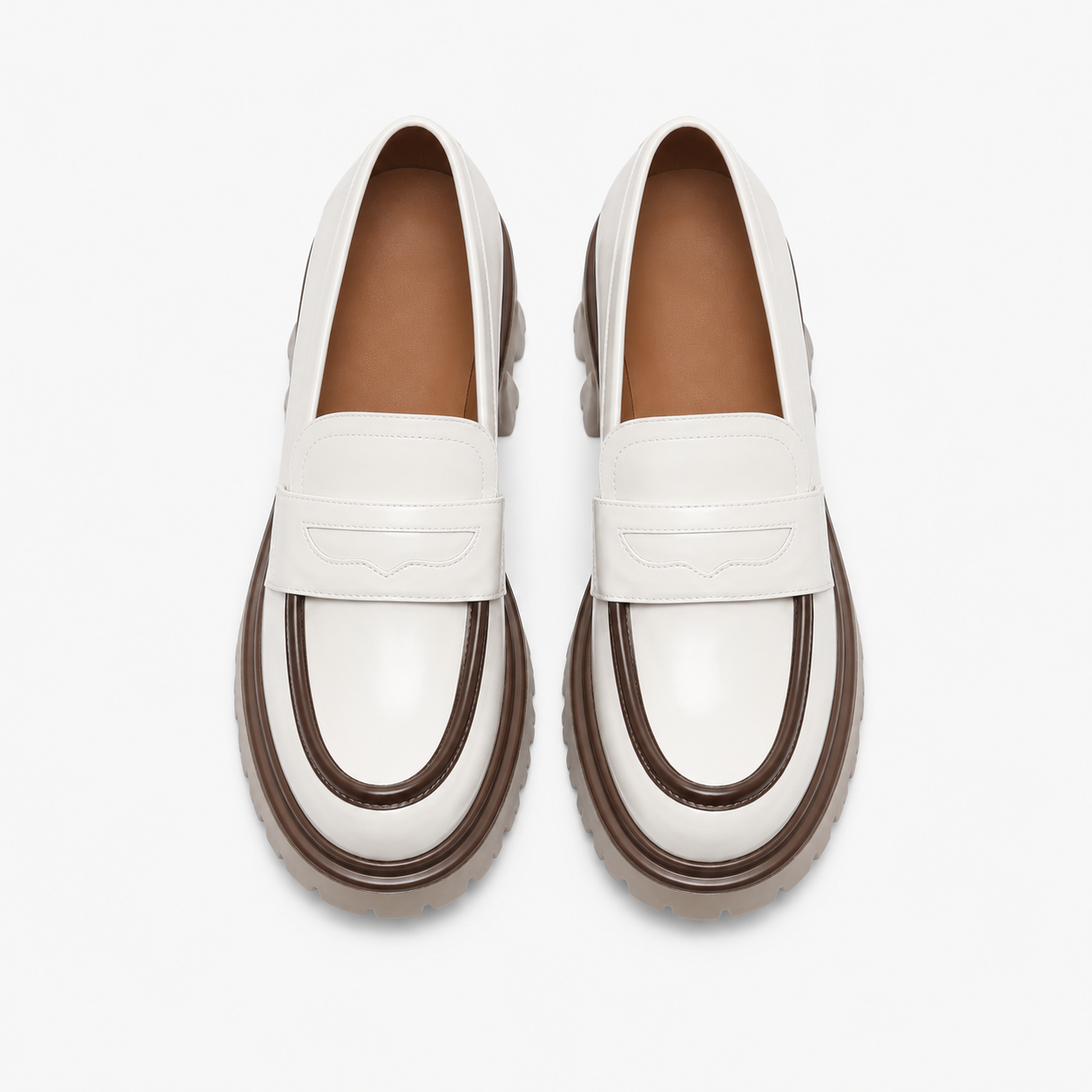 Women's Patent Platform Loafers