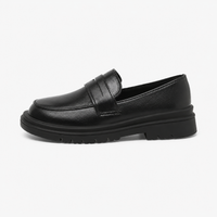 Boy's Black Loafers