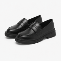 Boy's Black Loafers