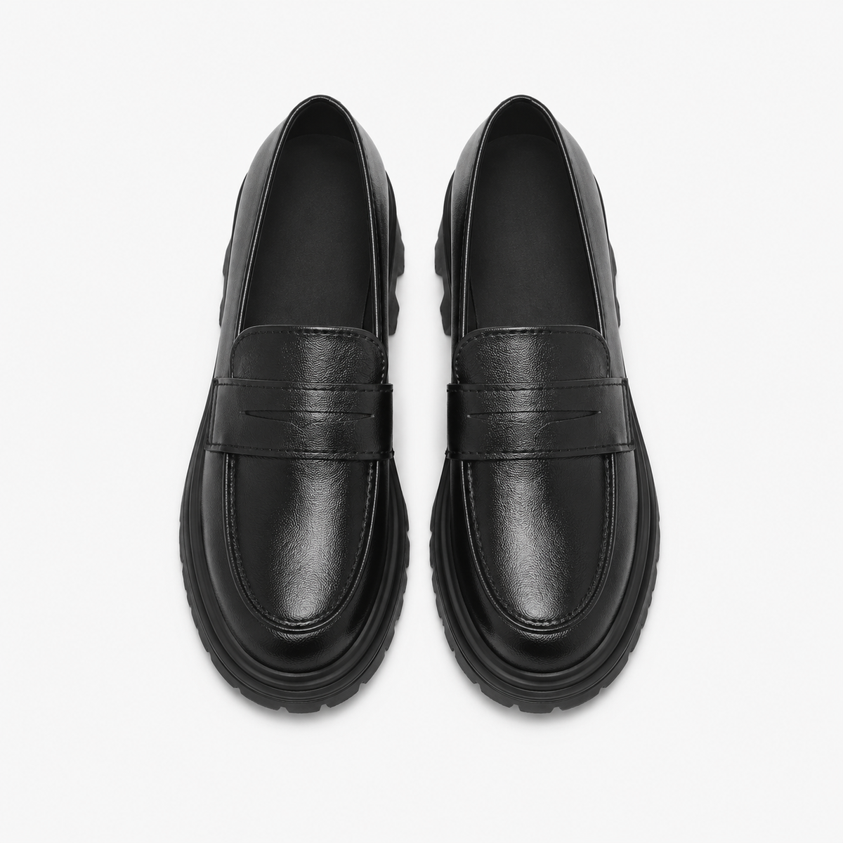 Boy's Black Loafers