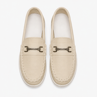 Boy's Beige Loafers