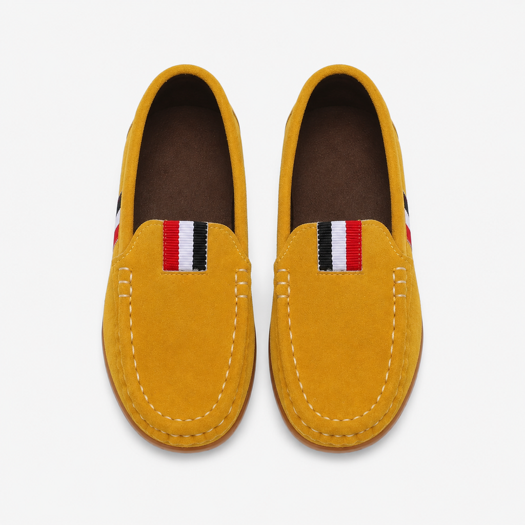 Girls' Soft Leather Loafers