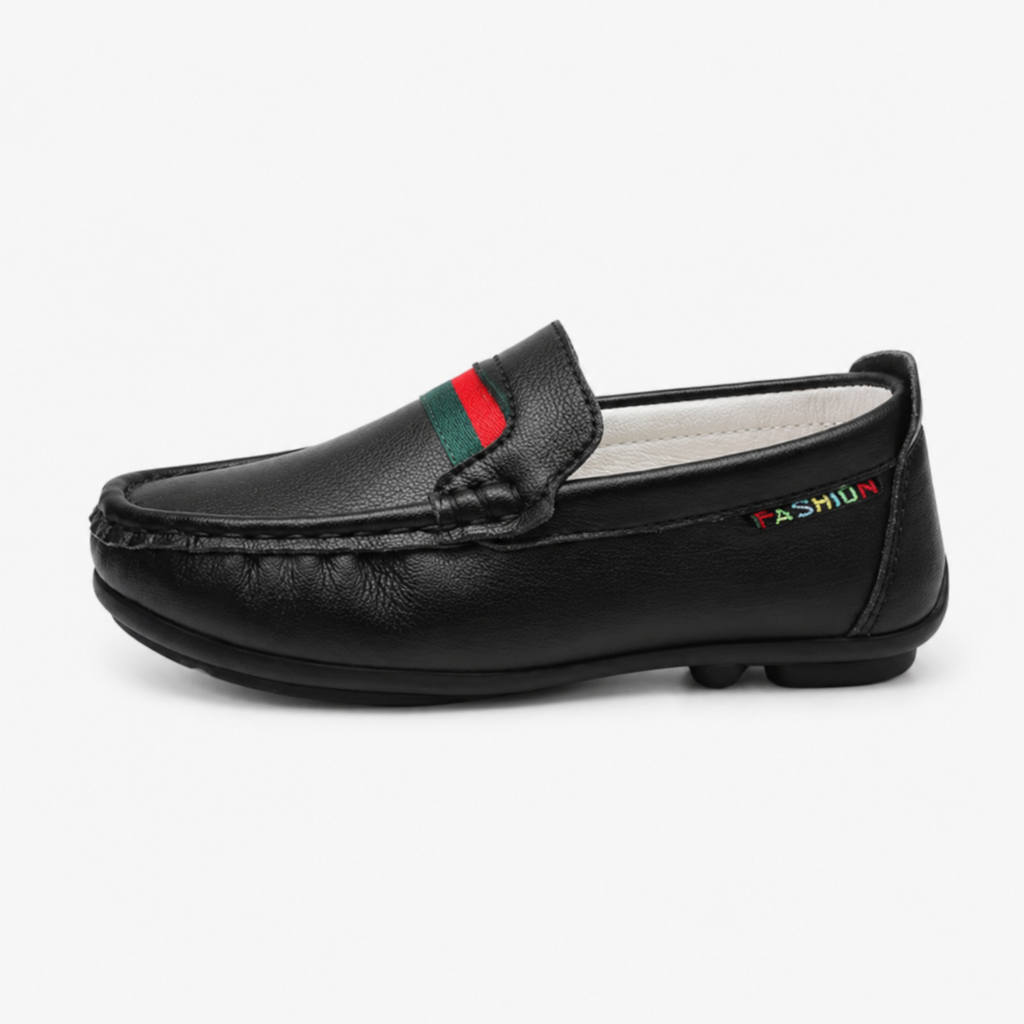 Boy's Soft Leather Loafers