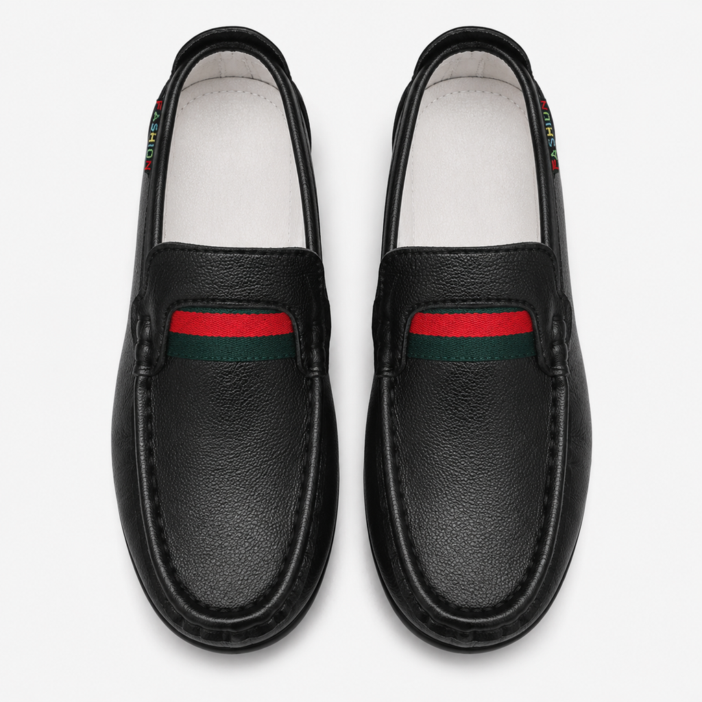 Boy's Soft Leather Loafers