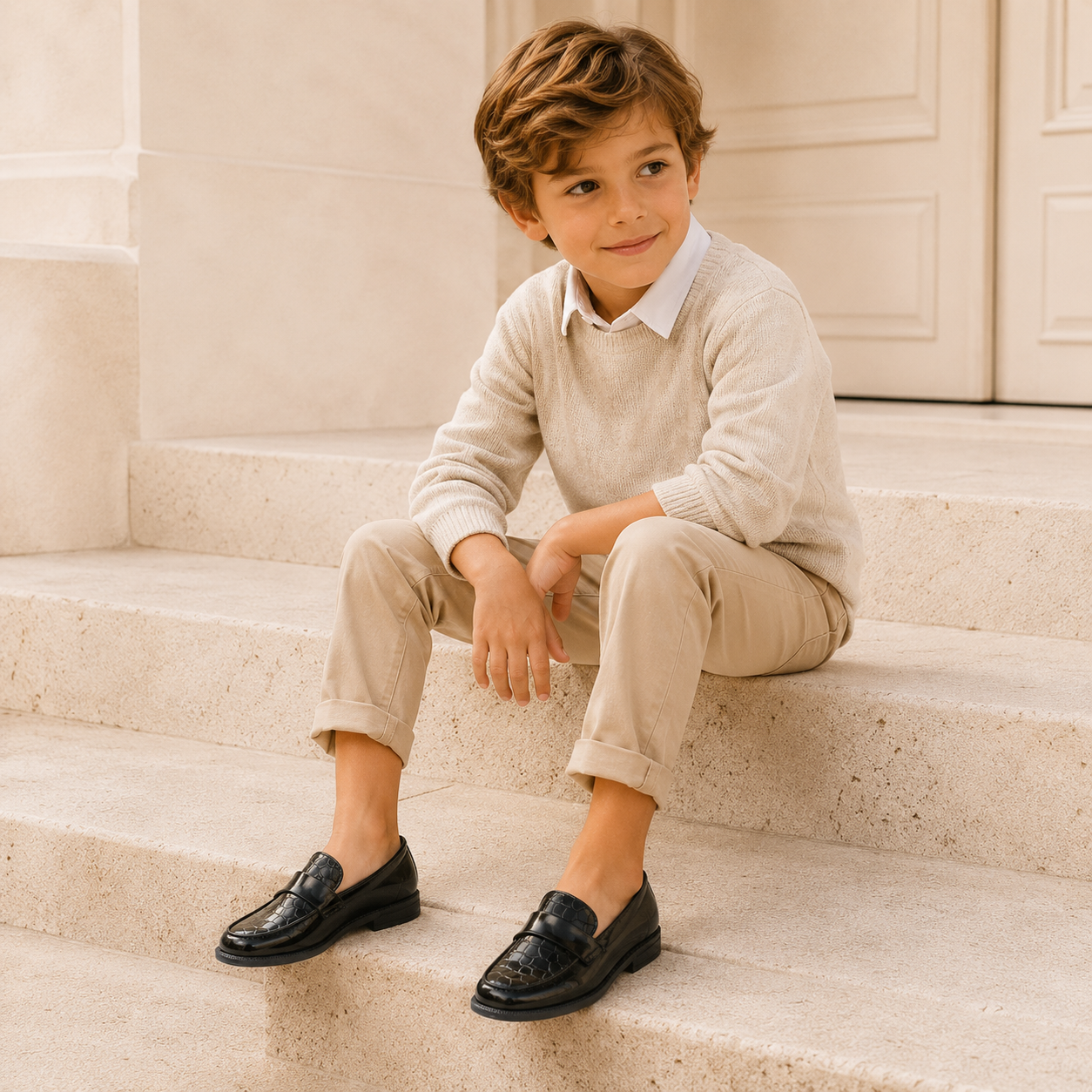 Women's Patent Platform Loafers