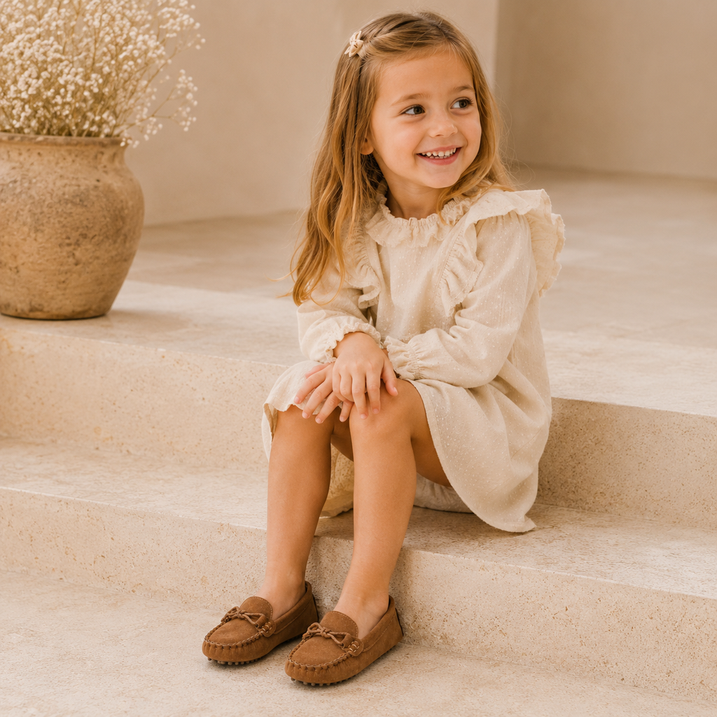 Girls' Loafers with Tassels