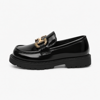 Girls' Loafers with Notched Sole