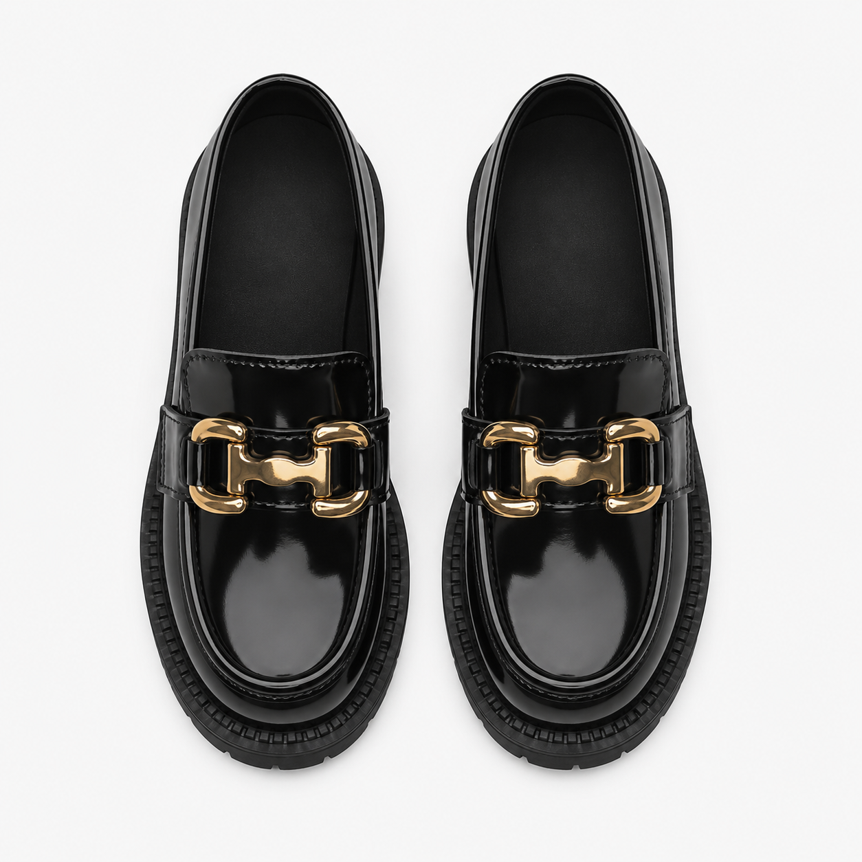 Girls' Loafers with Notched Sole