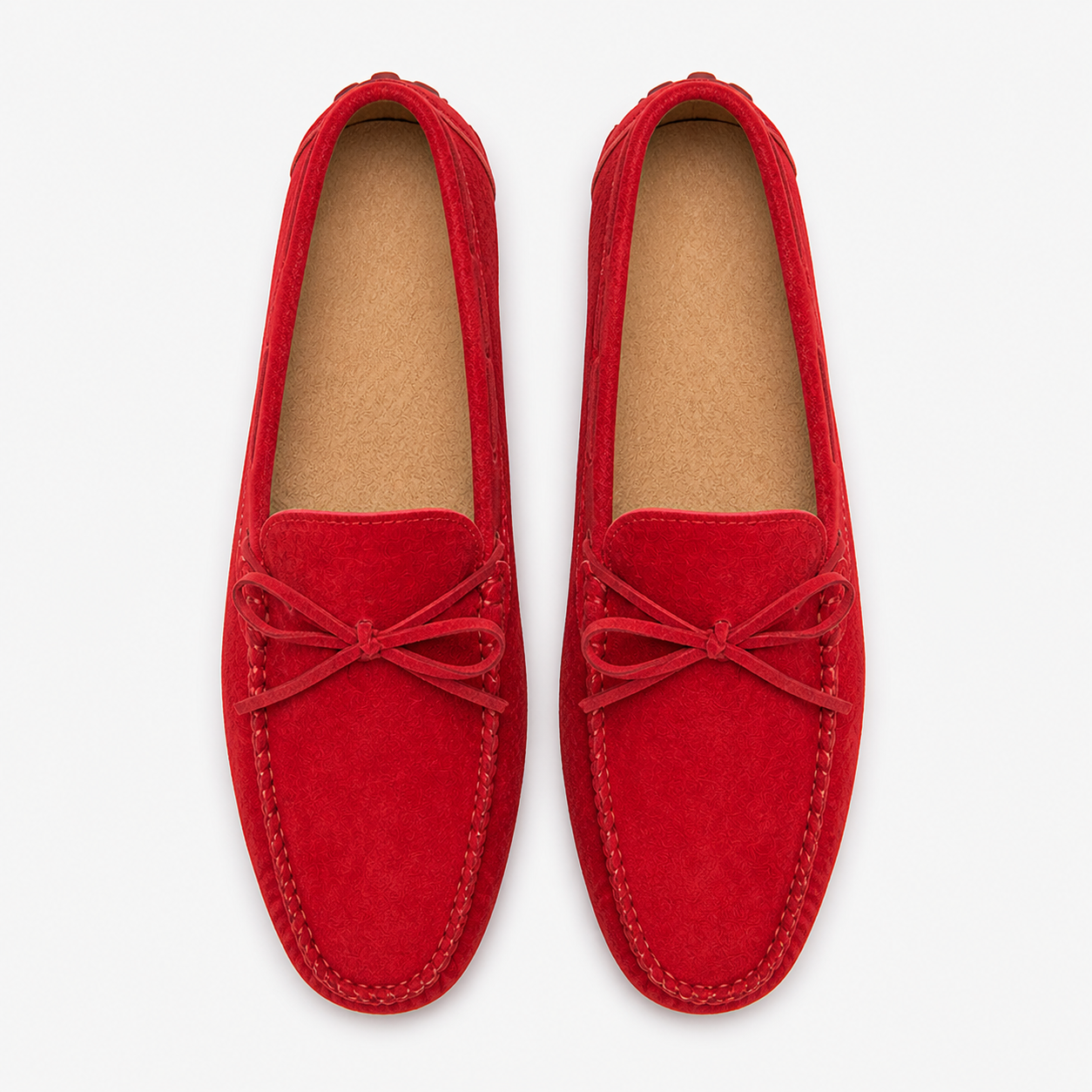 Men's Nubuck Boat Loafers