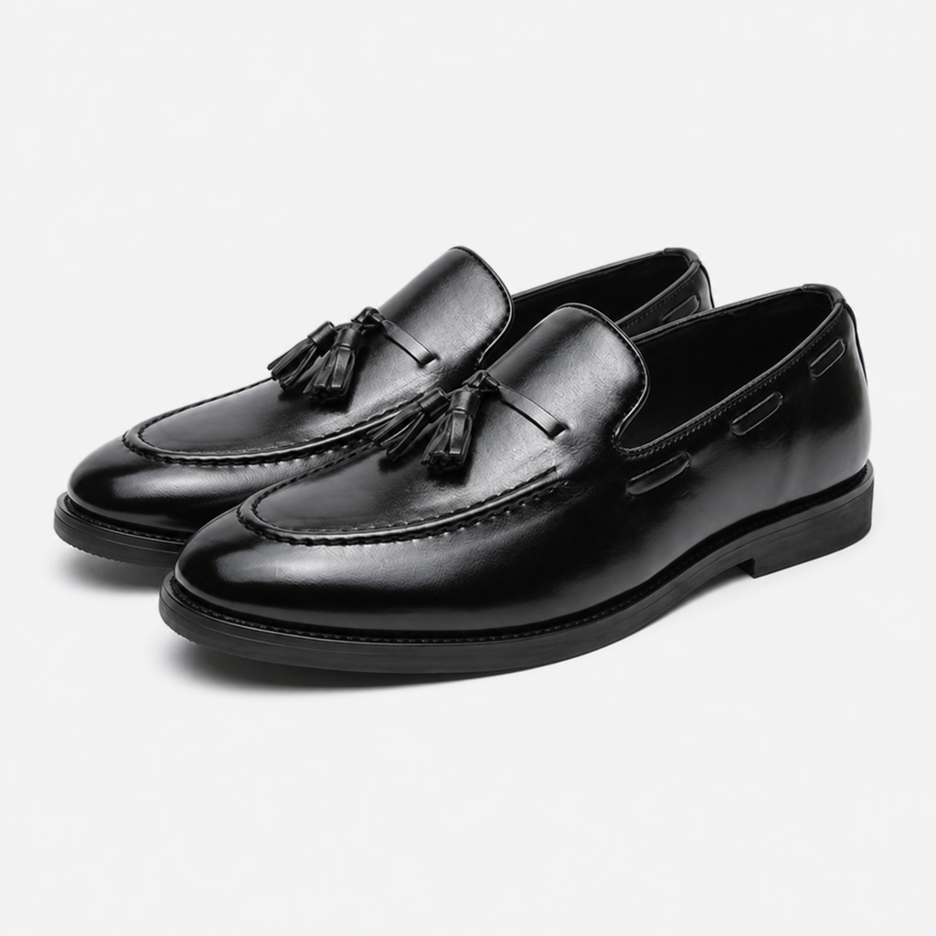 Men's Tasseled Loafers – Leather