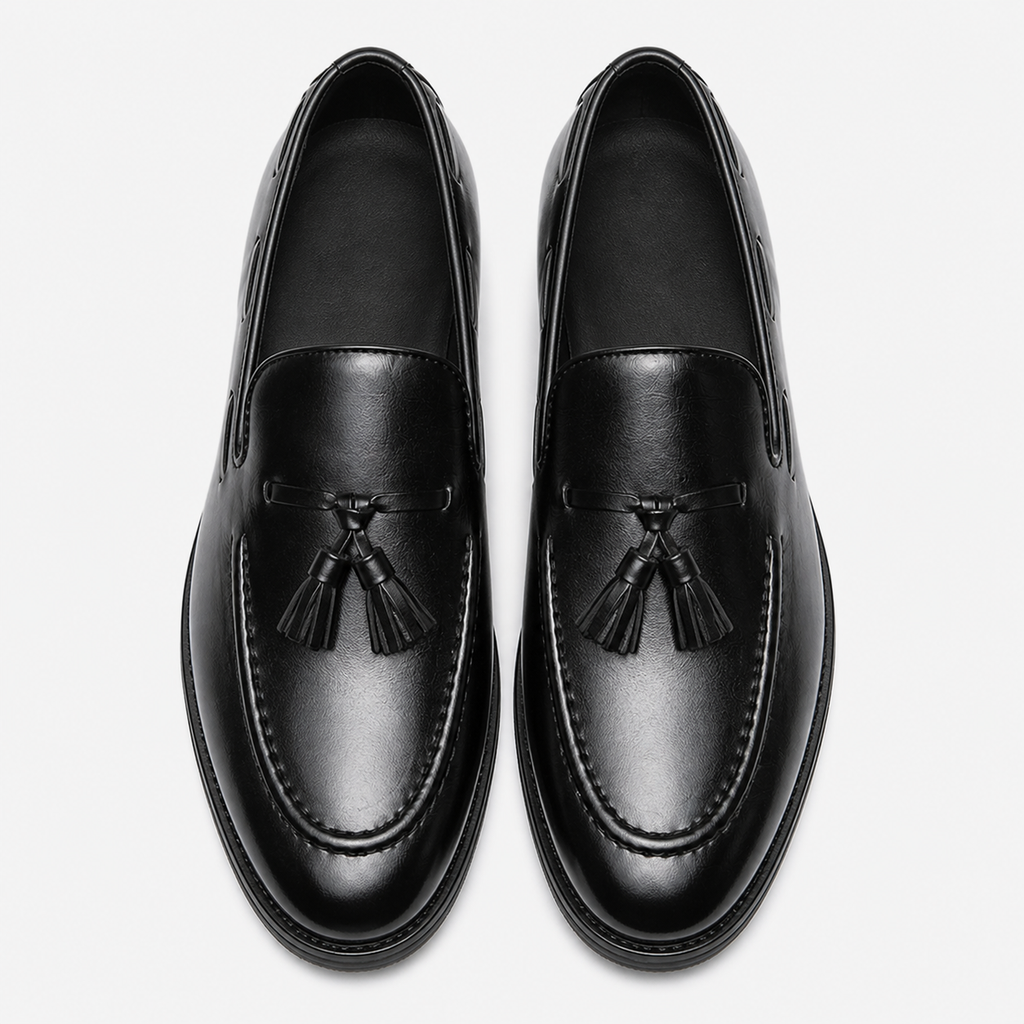 Men's Tasseled Loafers – Leather