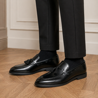 Men's Tasseled Loafers – Leather