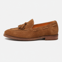 Men's Suede Tasseled Loafers