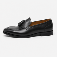 Men's Tasseled Loafers – Black