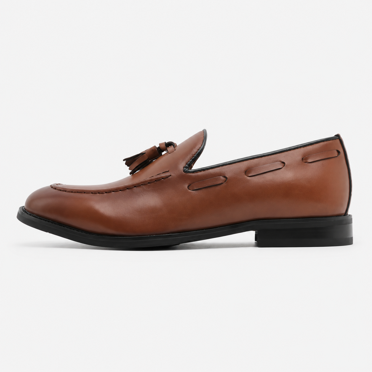 Men's Tasseled Loafers – Cognac