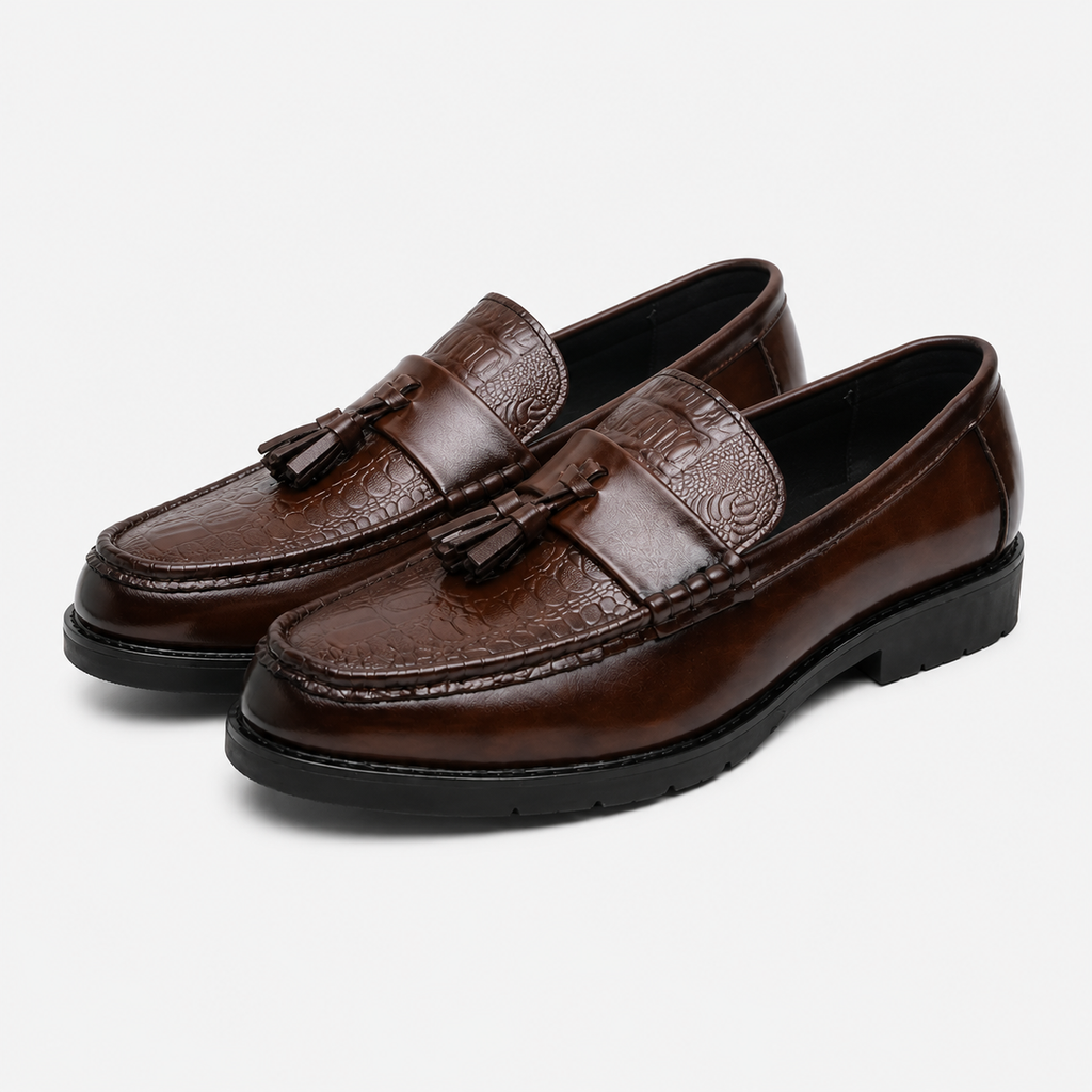Elegant Men's Tasseled Loafers