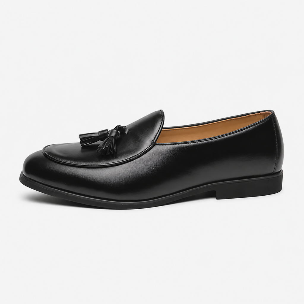 Men's Tasseled Loafers – Leather Sole