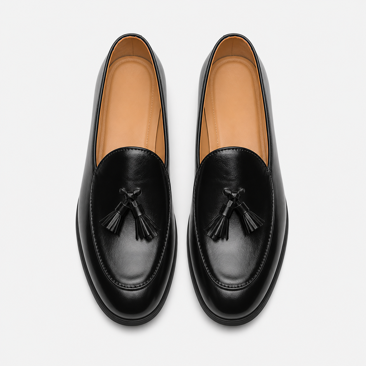 Men's Tasseled Loafers – Leather Sole
