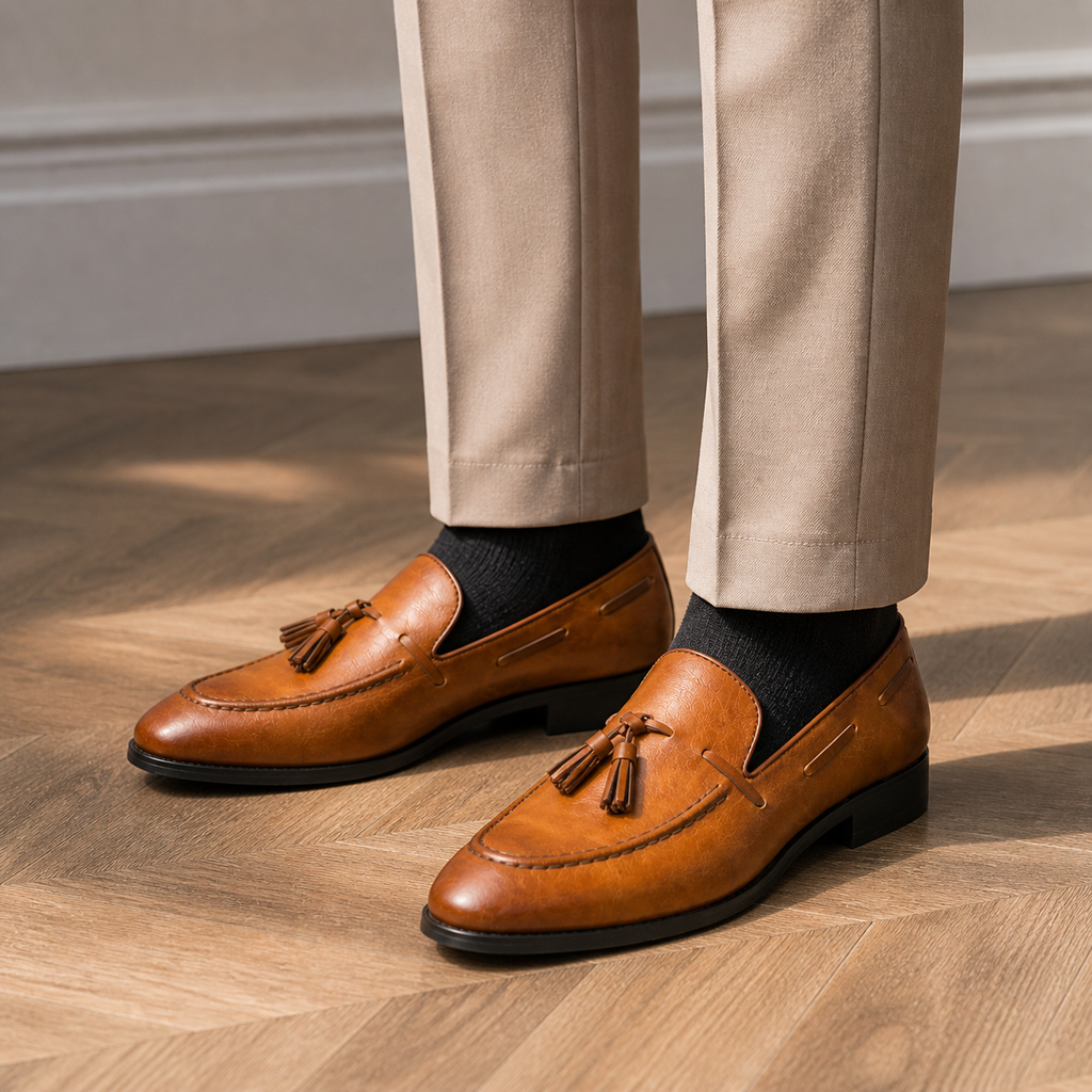 Luxury Men's Tasseled Loafers