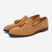 Men's Wedding Suede Loafers