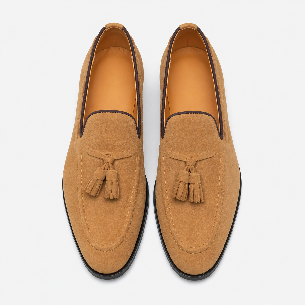 Men's Wedding Suede Loafers