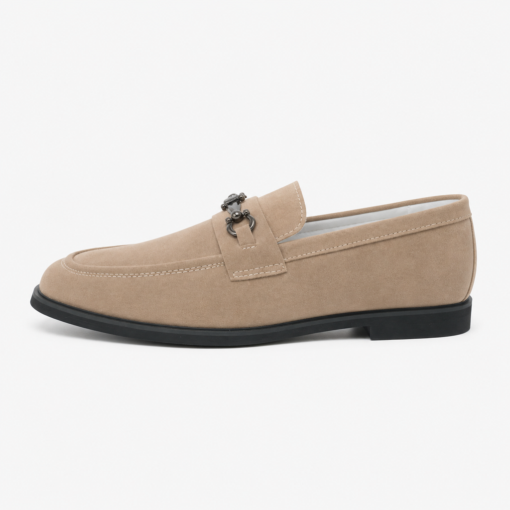 Men's Wedding Loafers – Beige