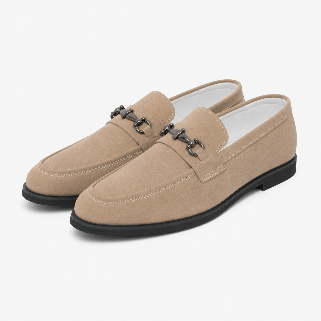 Men's Wedding Loafers – Beige