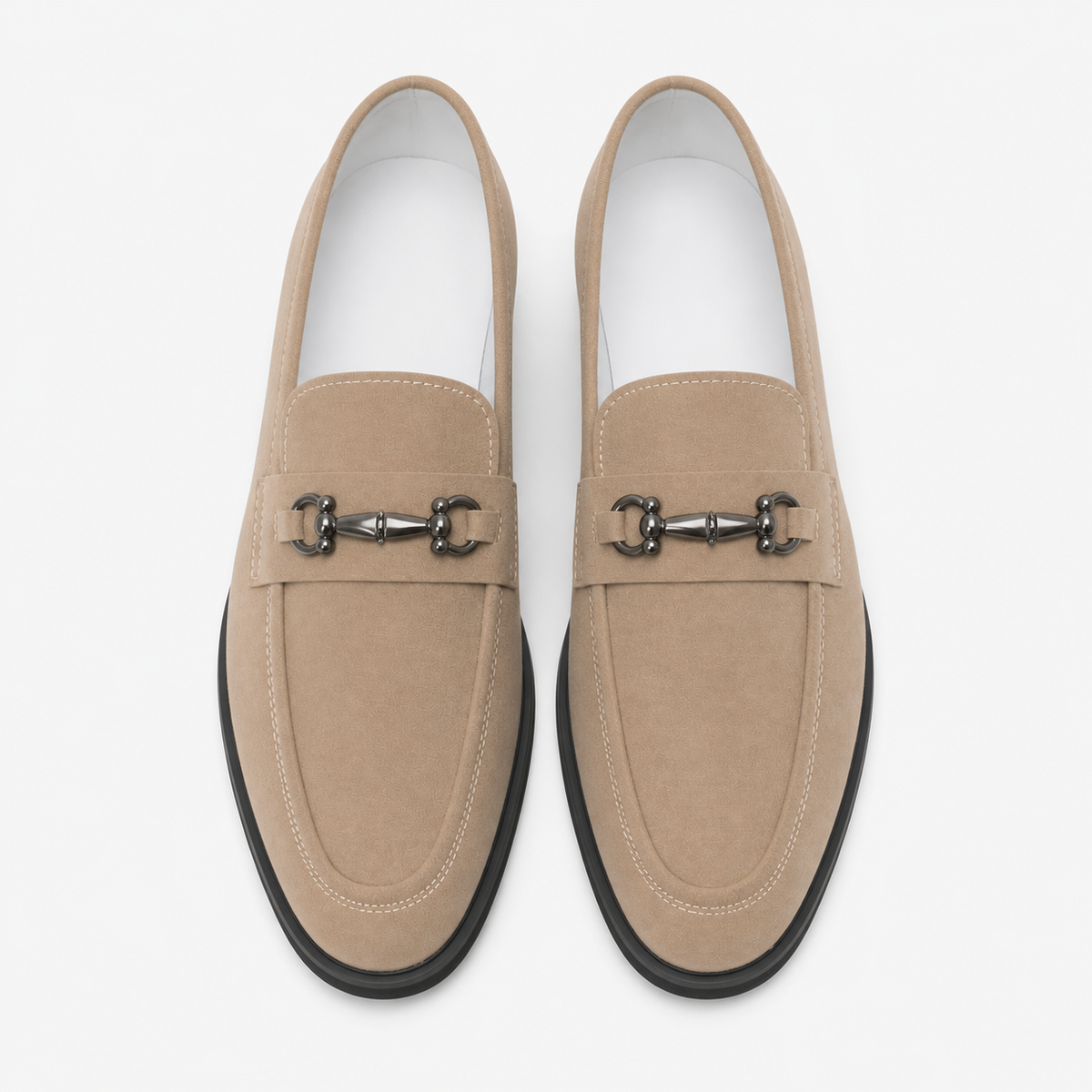 Men's Wedding Loafers – Beige