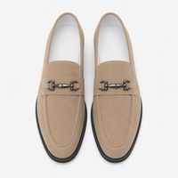 Men's Wedding Loafers – Beige