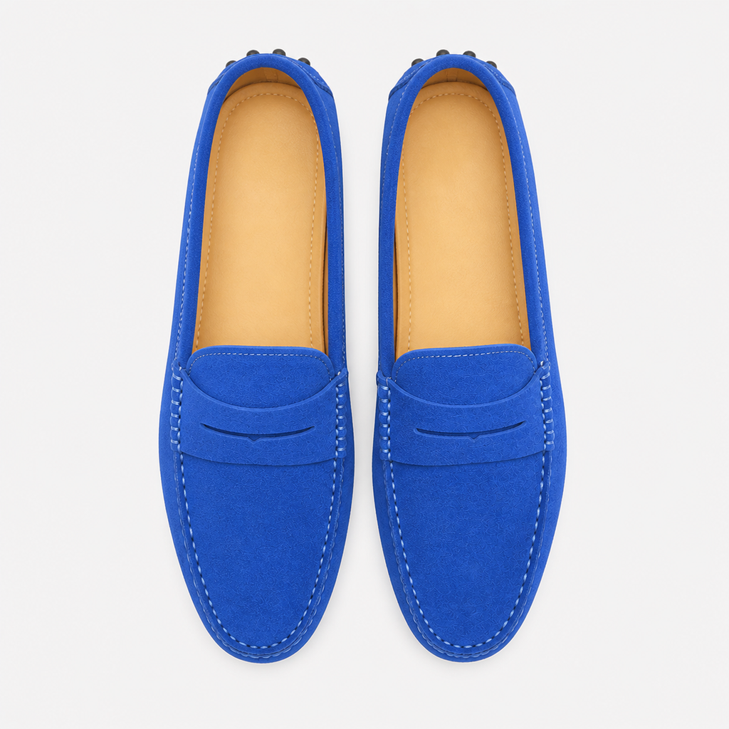 Men's Loafers for Blue Wedding Suits