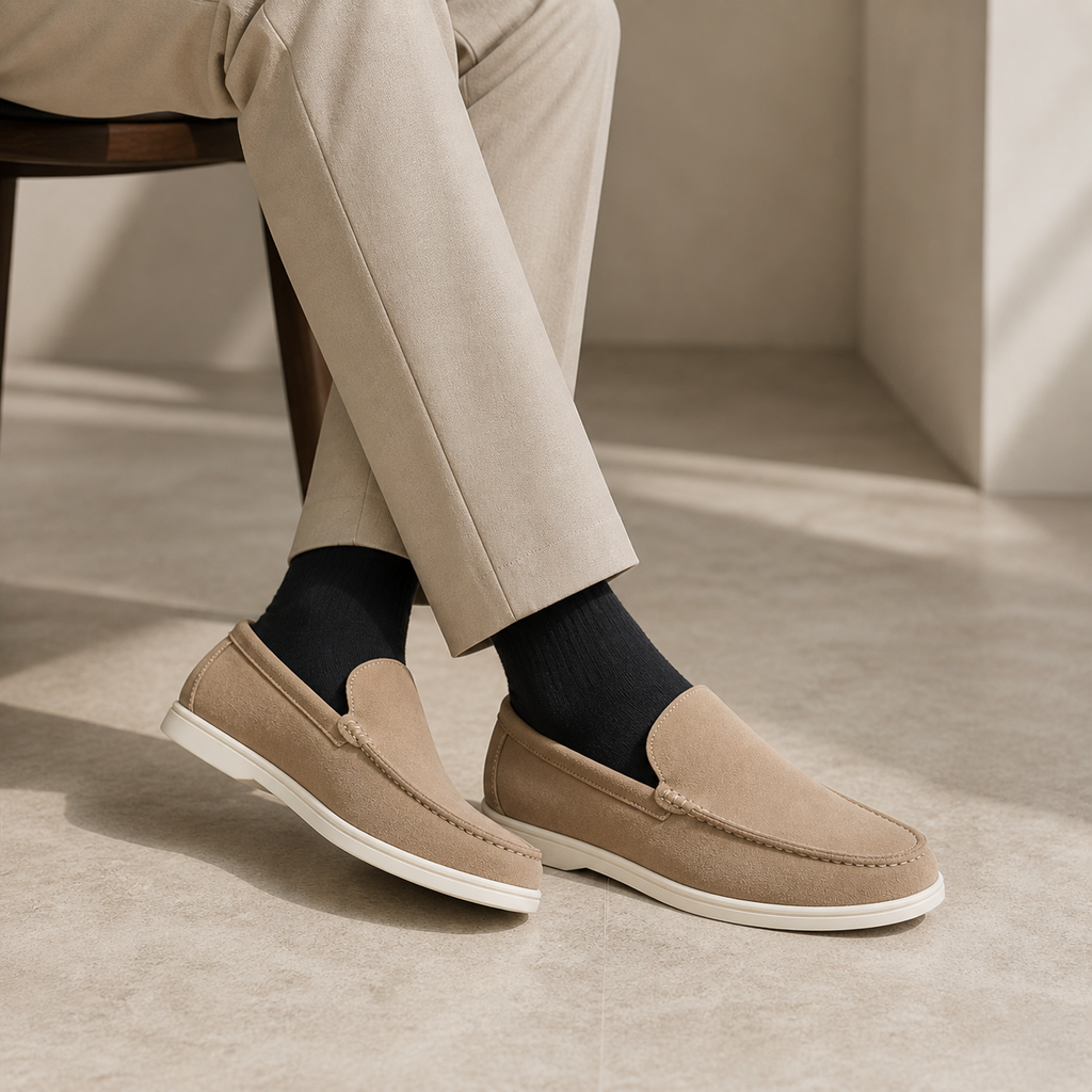 Men's Soft Wedding Loafers