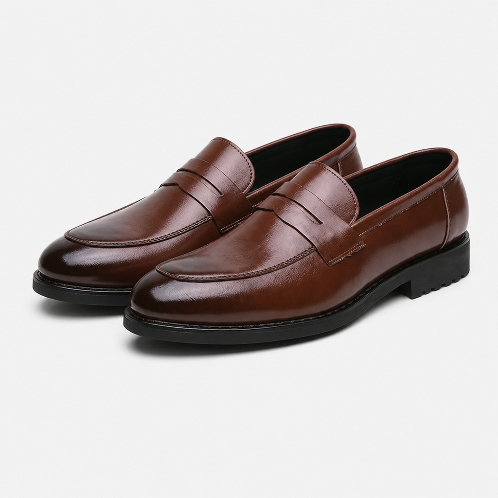 Men's Wedding Loafers – Leather Sole