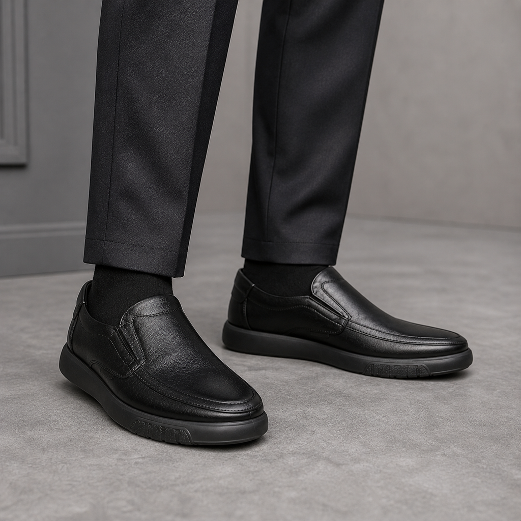 Men's Orthopedic Leather Loafers
