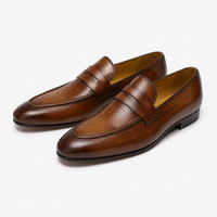 Men's Leather Loafers – Cognac